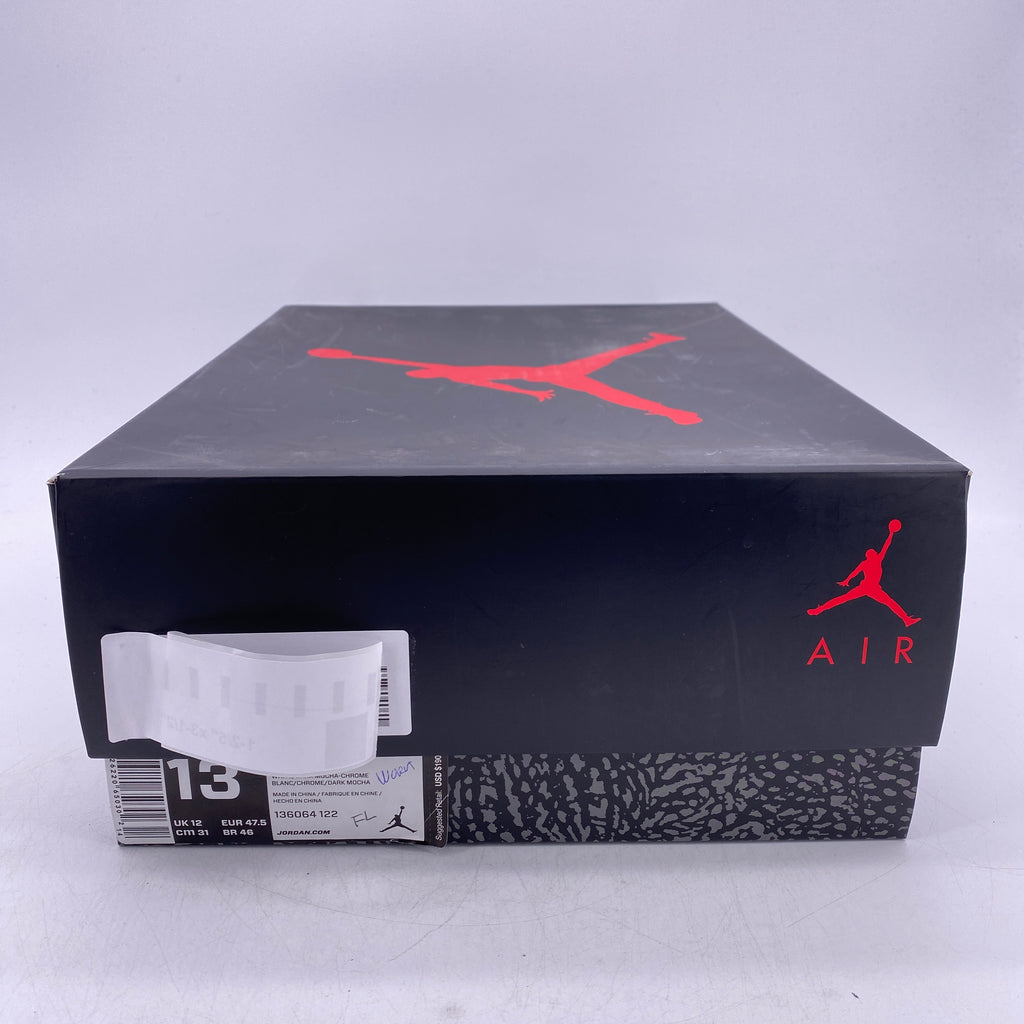 Air Jordan 3 Retro "Mocha" 2018 Used Size 13