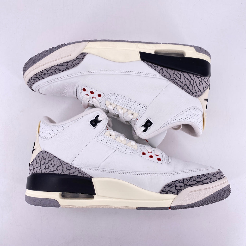 Air Jordan 3 Retro "White Cement Reimagined" 2023 Used Size 9