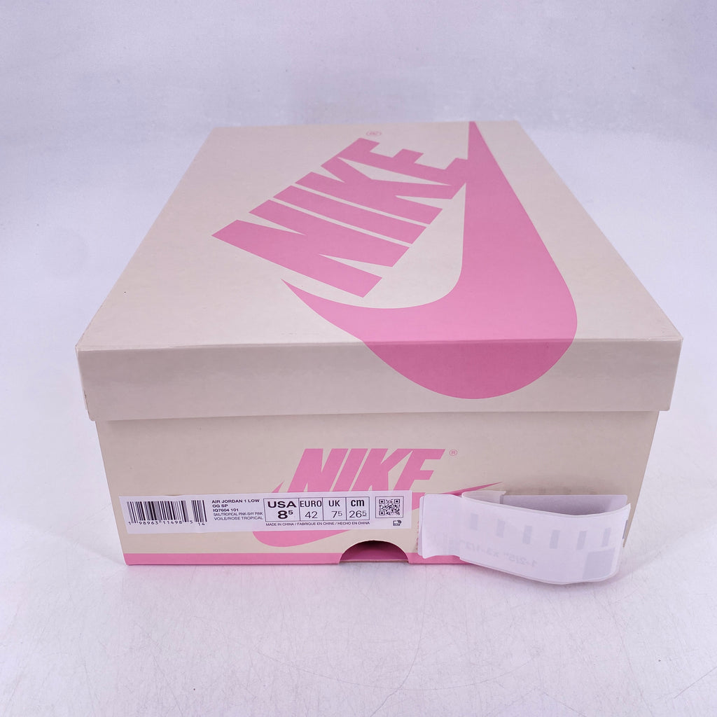 Air Jordan 1 Low OG SP "Travis Scott Sail Tropical Pink" 2026 New Size 8.5