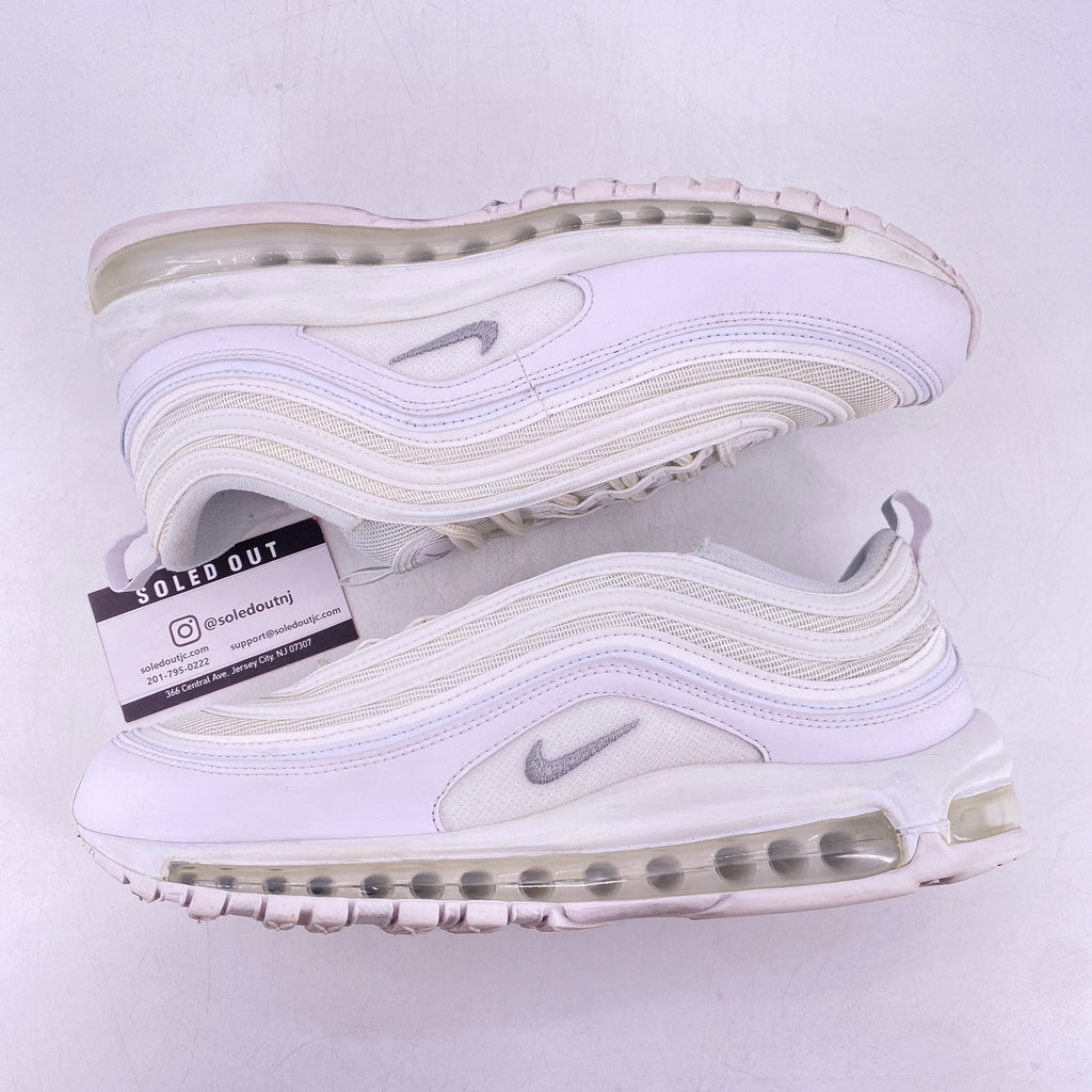 Nike Air Max 97 "Triple White" 2017 Used Size 10.5