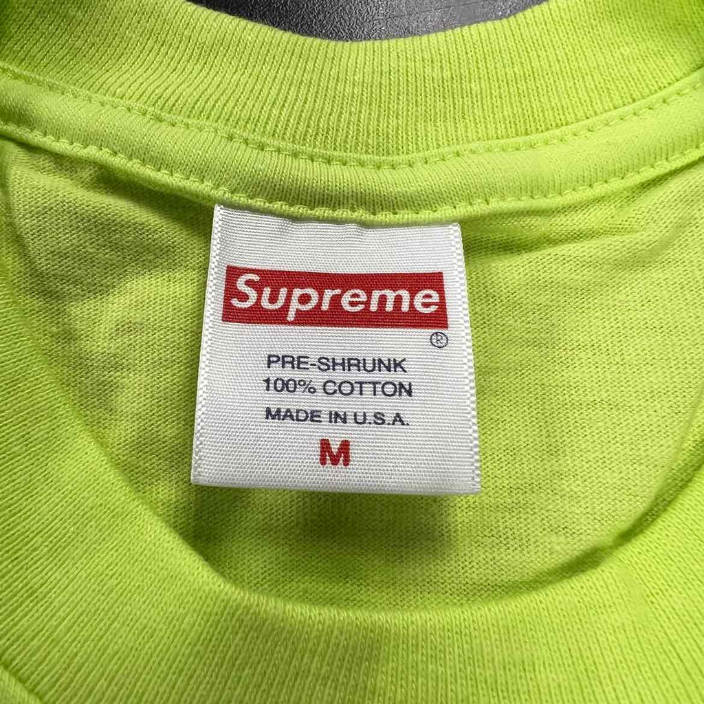Supreme T-Shirt "RIDERS" Neon New Size M