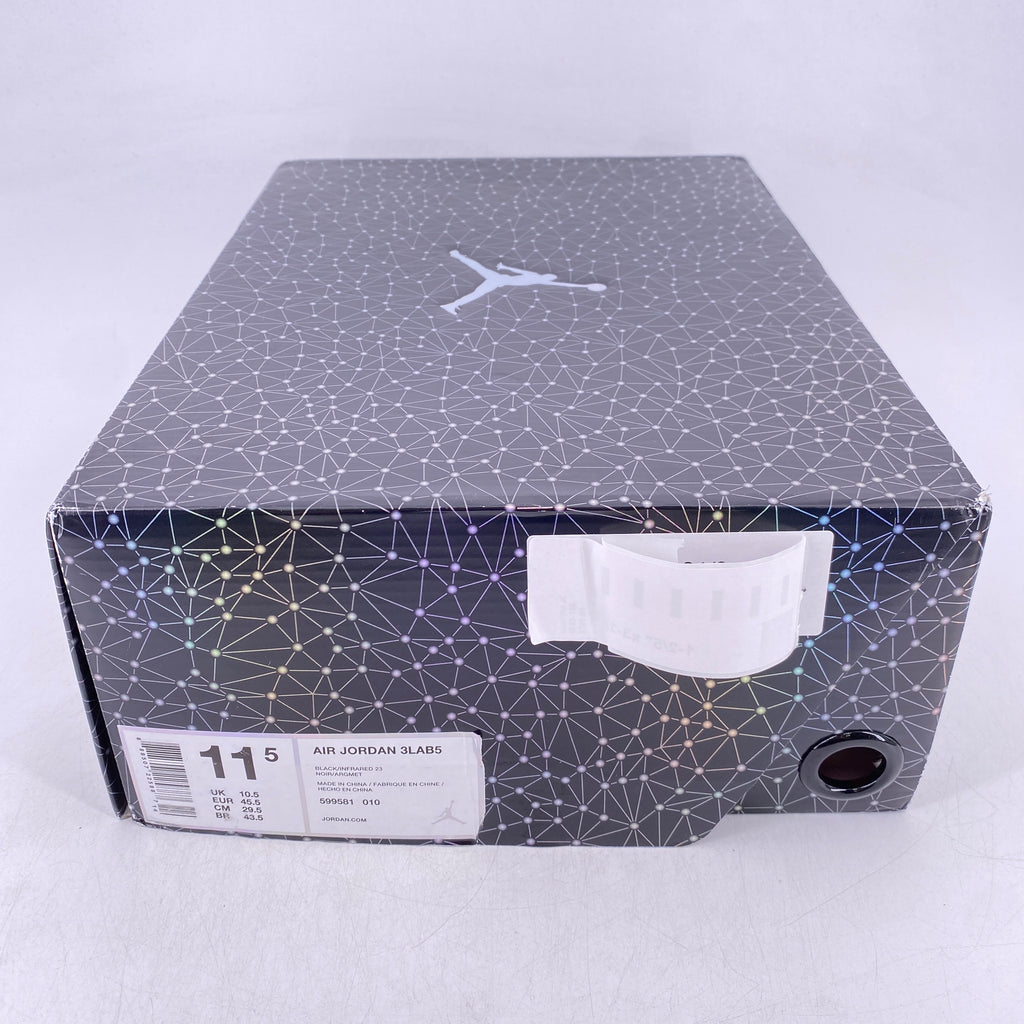 Air Jordan 5 Retro "3Lab5 Infrared" 2013 New Size 11.5