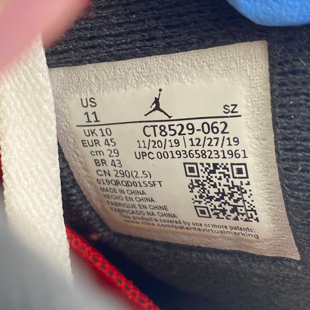 Air Jordan 6 Retro "Hare" 2020 New Size 11