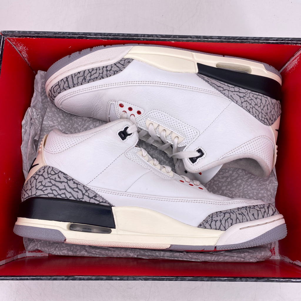 Air Jordan 3 Retro "White Cement Reimagined" 2023 Used Size 11.5