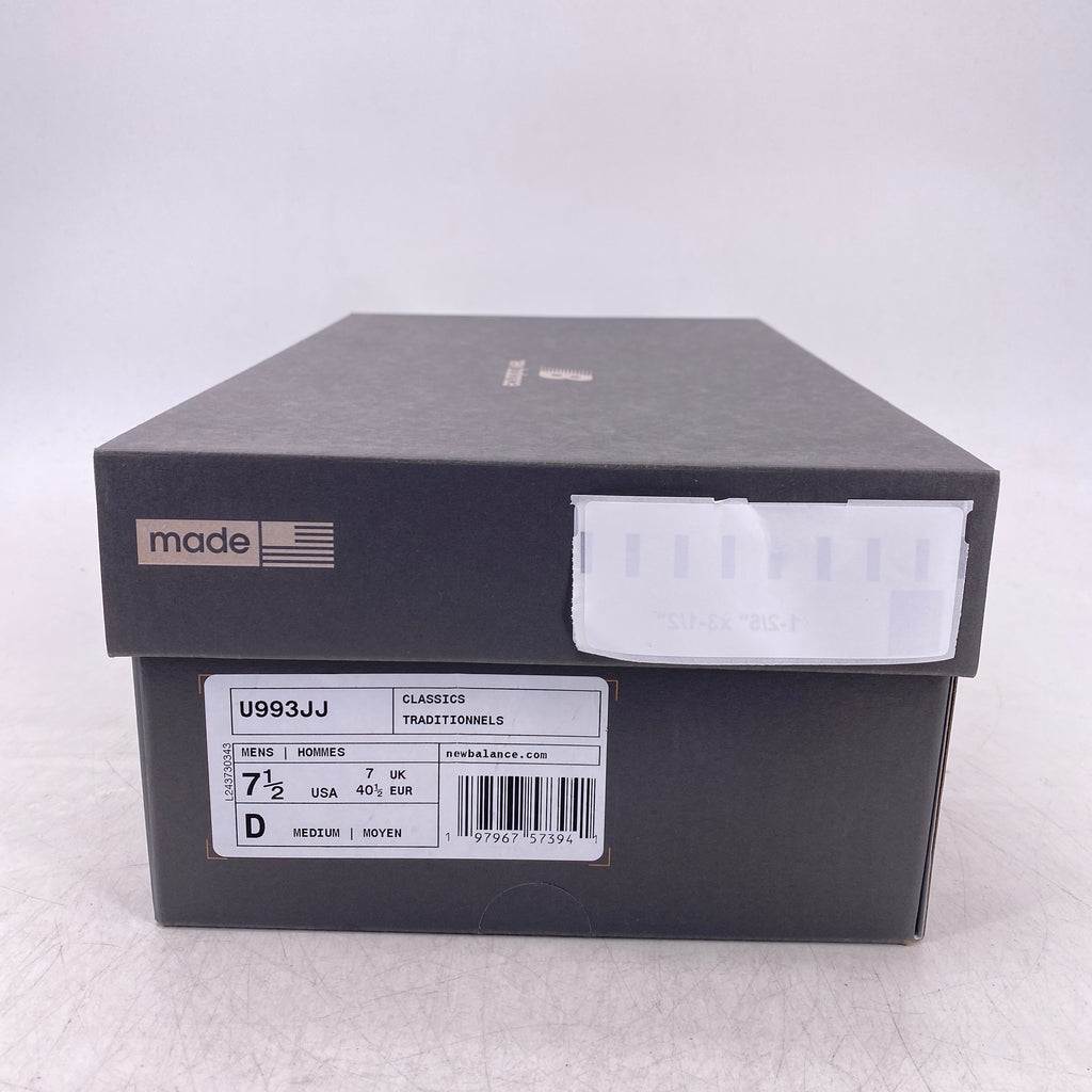 New Balance 993 "Jjjjound Urban Grey Angora" 2025 New Size 7.5