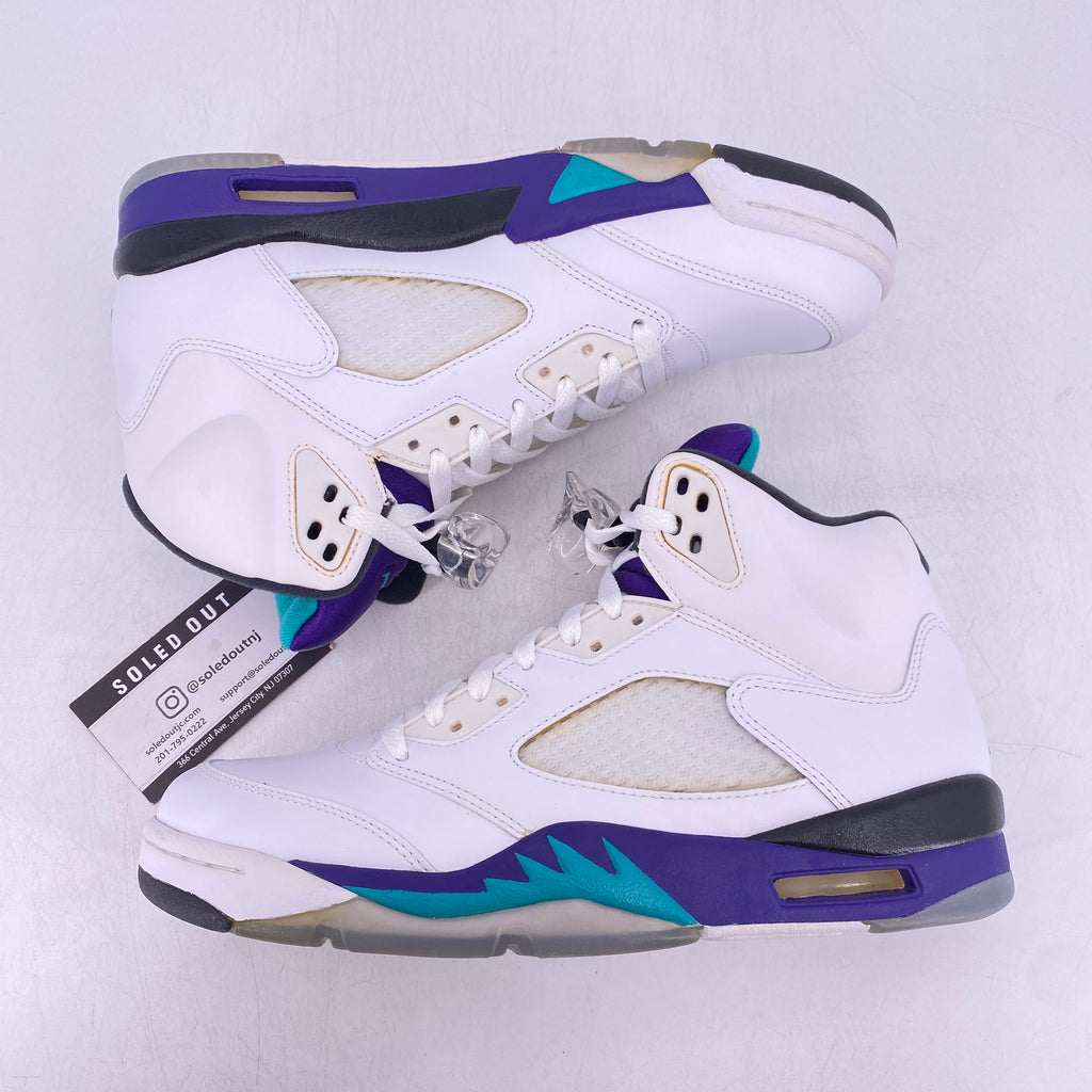 Air Jordan 5 Retro "Grape" 2013 New Size 8.5