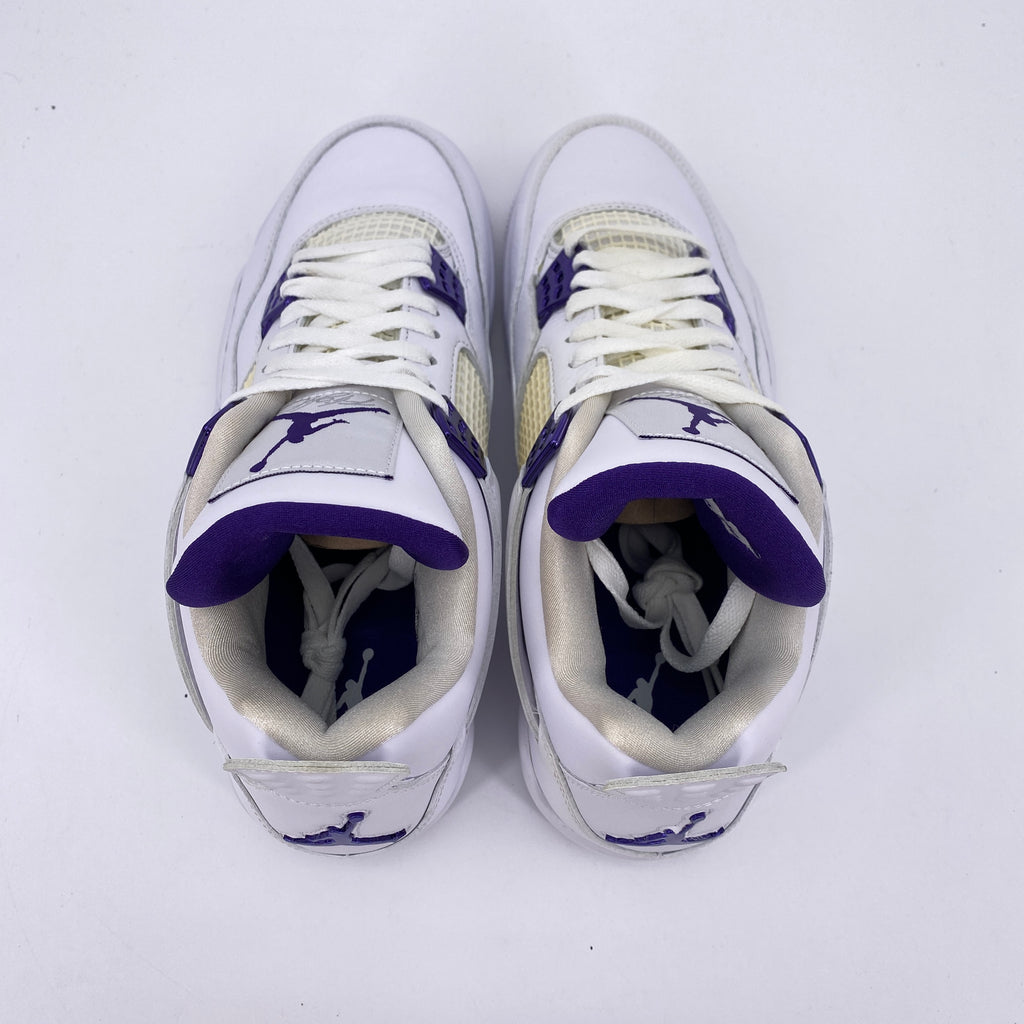 Air Jordan 4 Retro "Metallic Purple" 2020 New (Cond) Size 8.5