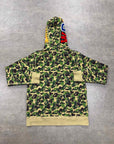 Bape Zip Up "ABC CAMO" Green New Size XL