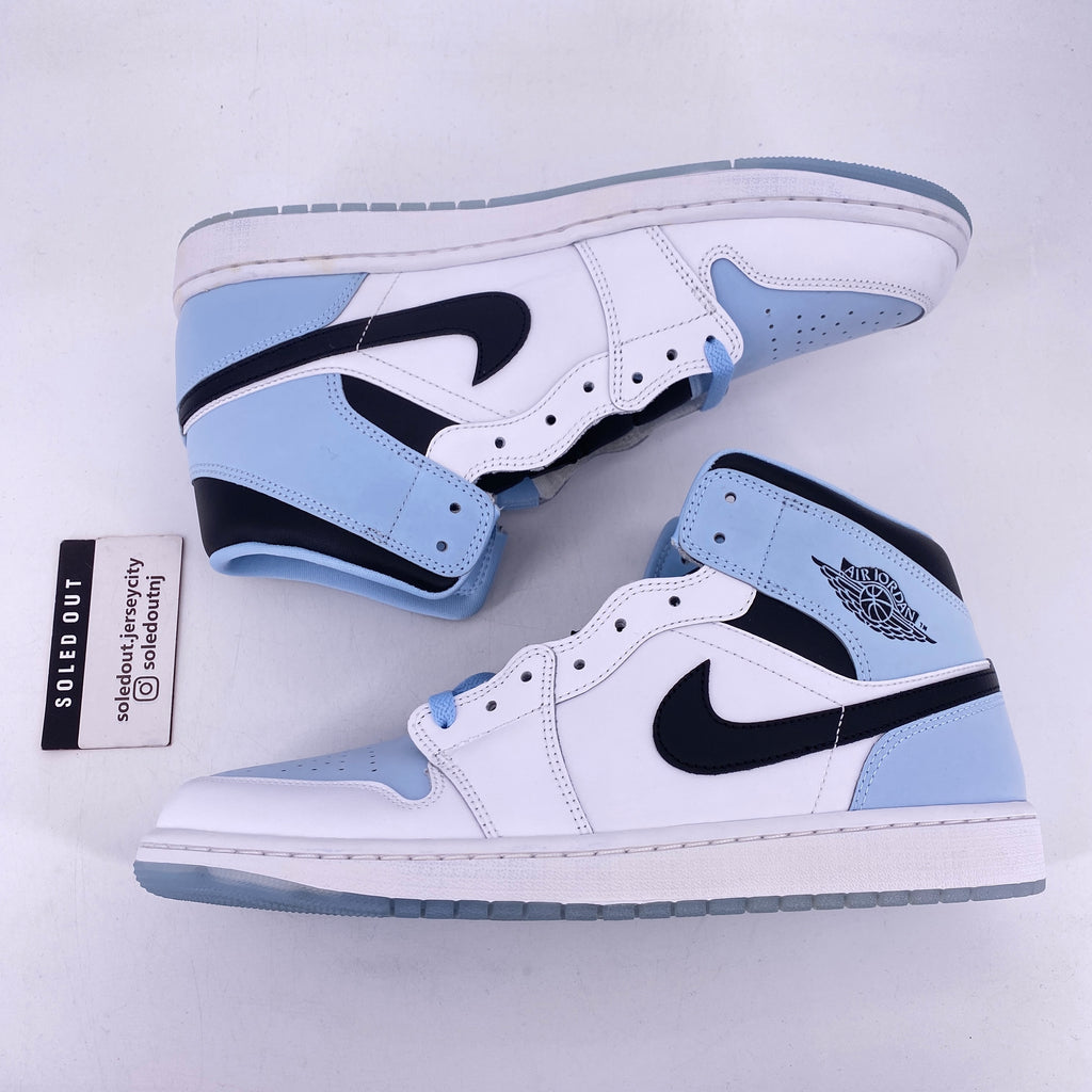 Air Jordan 1 Mid "Ice Blue" 2023 New Size 12.5