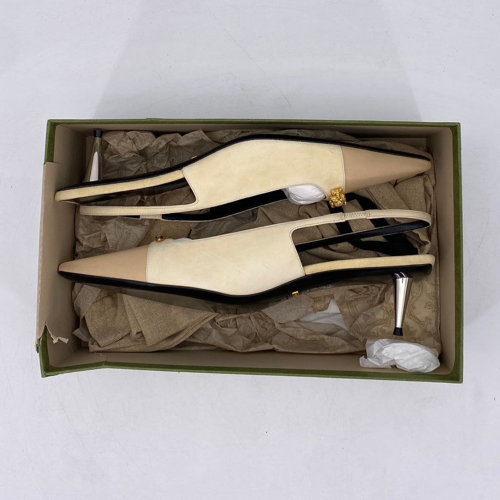 Gucci Pump "Louisa Embellisted"  New Size 41