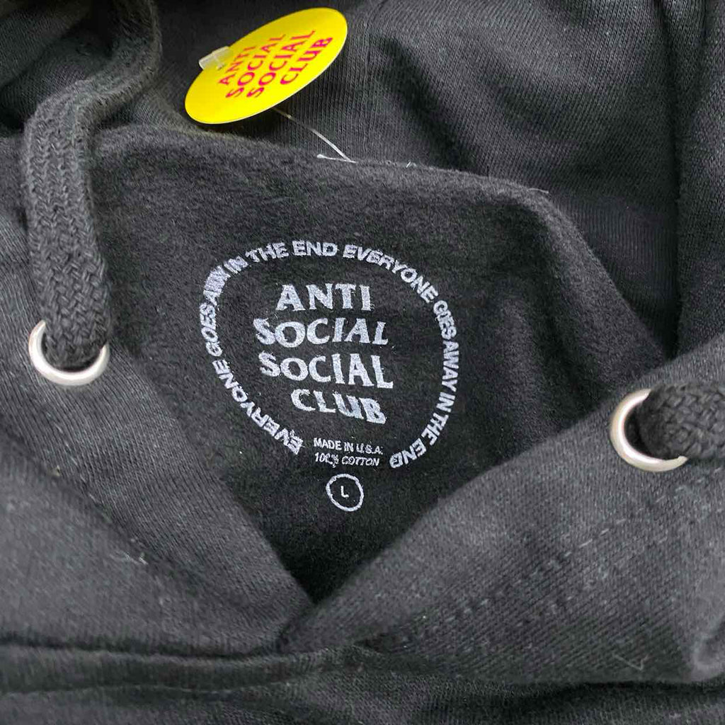 ASSC Hoodie "FRAGMENT" Black New Size L