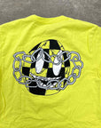 Chrome Hearts T-Shirt "MATTY BOY LINK" Neon Used Size M