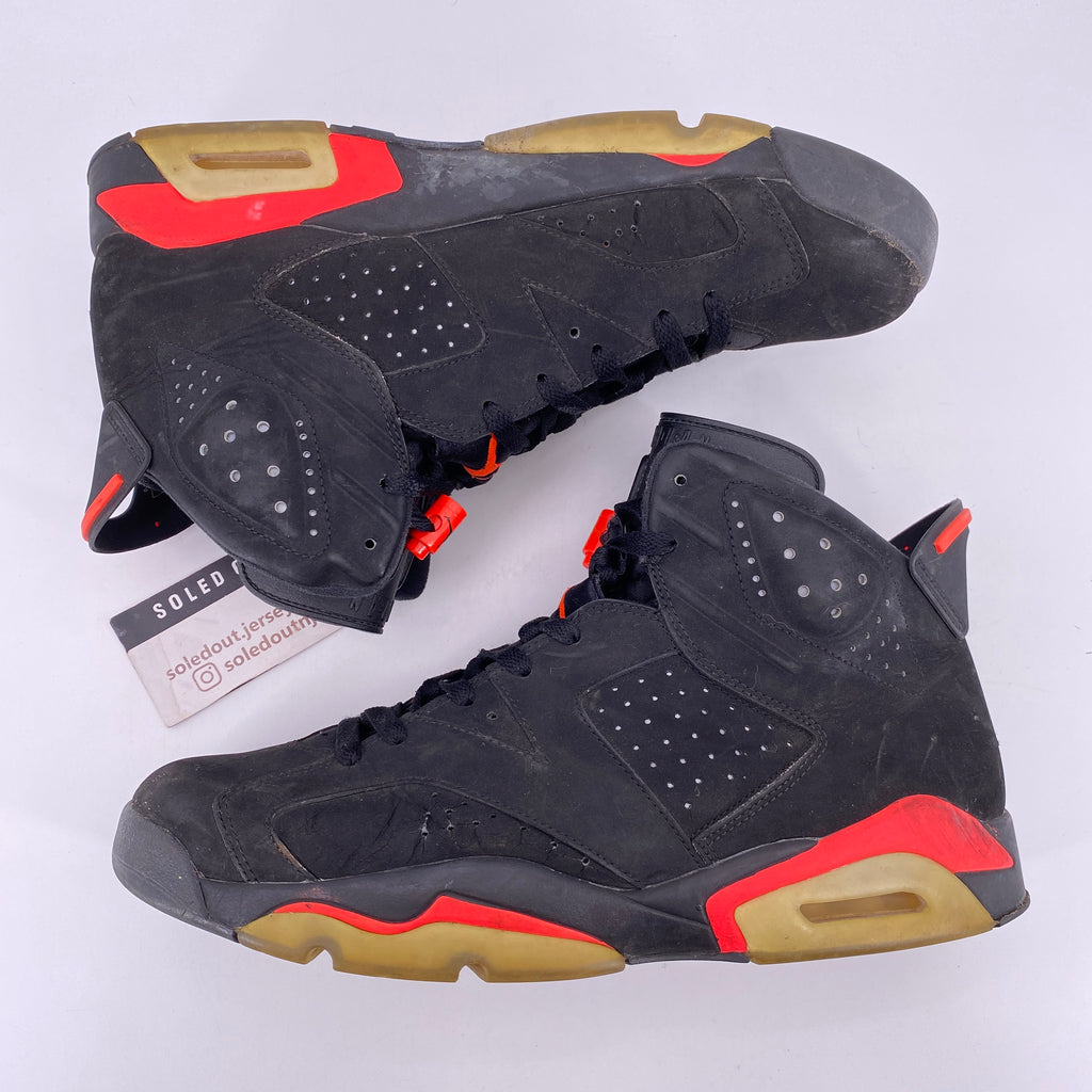 Air Jordan 6 Retro "Infrared Black" 2014 Used Size 12