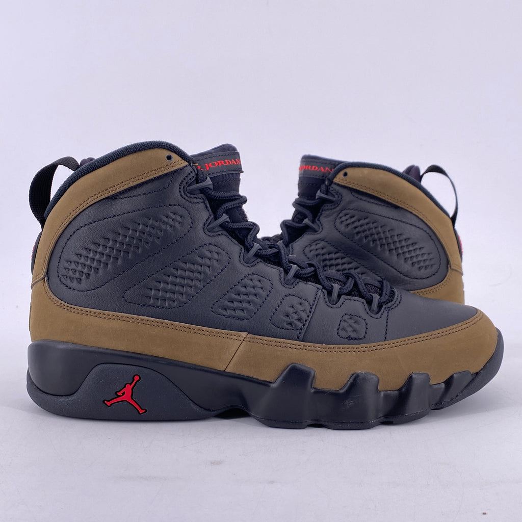 Air Jordan 9 Retro "Olive" 2024 New Size 8.5