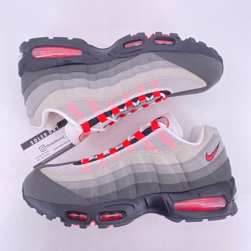 Nike Air Max 95 "Big Bubble Solar Red 2.0" 2025 New Size 12.5