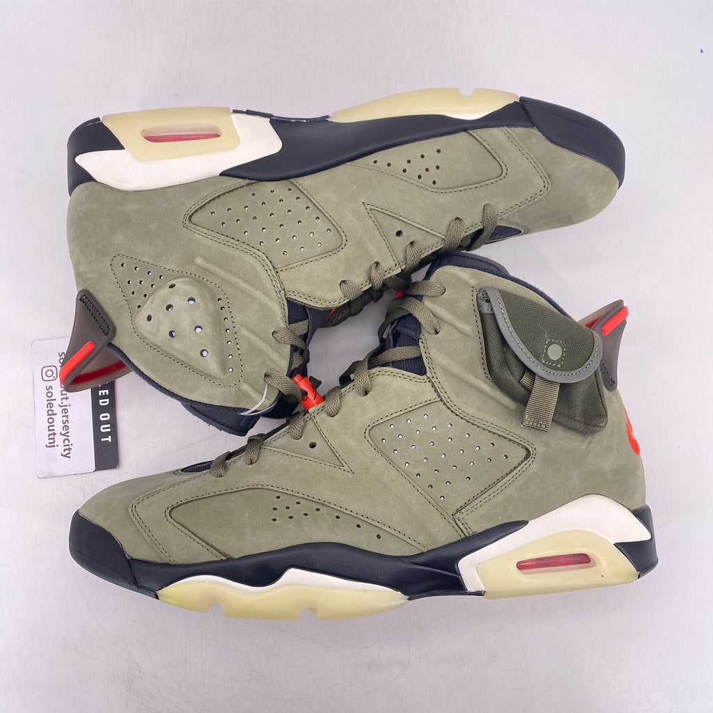 Air Jordan 6 Retro "Travis Scott" 2019 New Size 14