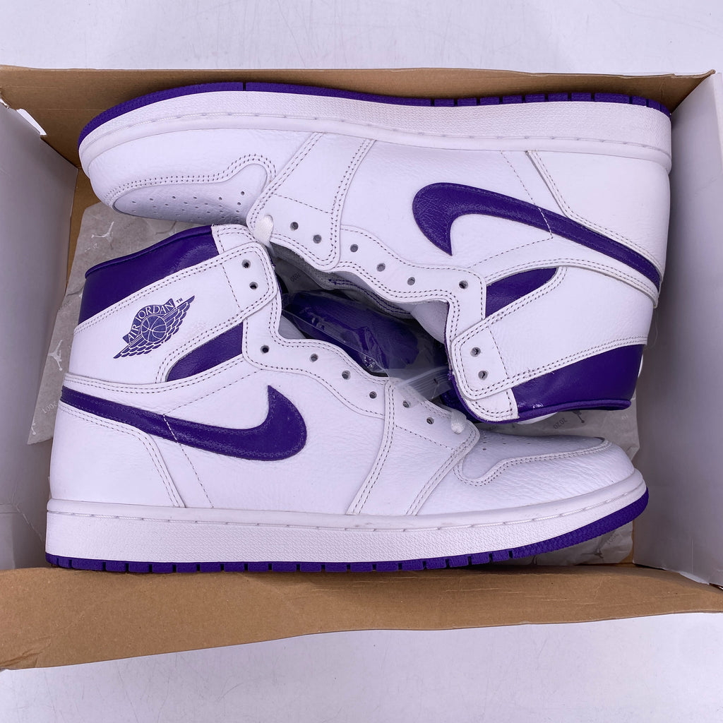 Air Jordan (W) 1 Retro High OG "Court Purple" 2021 New Size 12W
