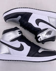 Air Jordan (W) 1 Retro High OG "Silver Toe" 2021 New Size 11.5W