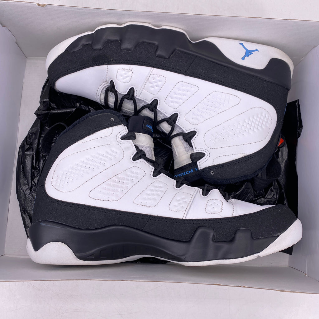 Air Jordan 9 Retro "University Blue" 2020 Used Size 8.5