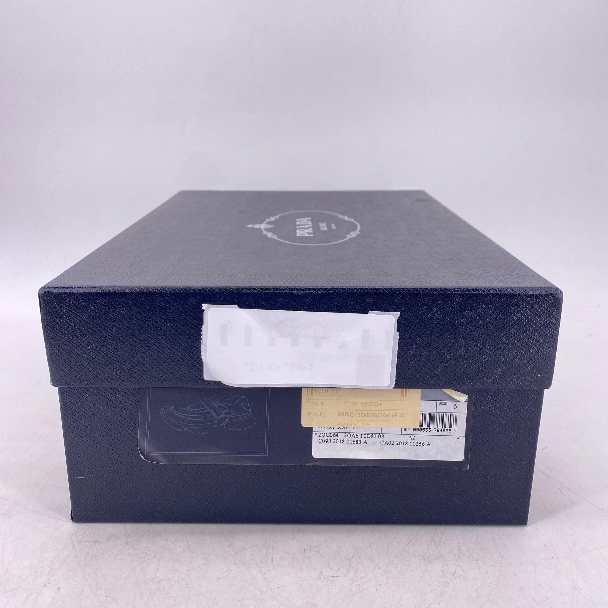 Prada Cloudbust &quot;Black Blue&quot;  Used Size 6 PRADA