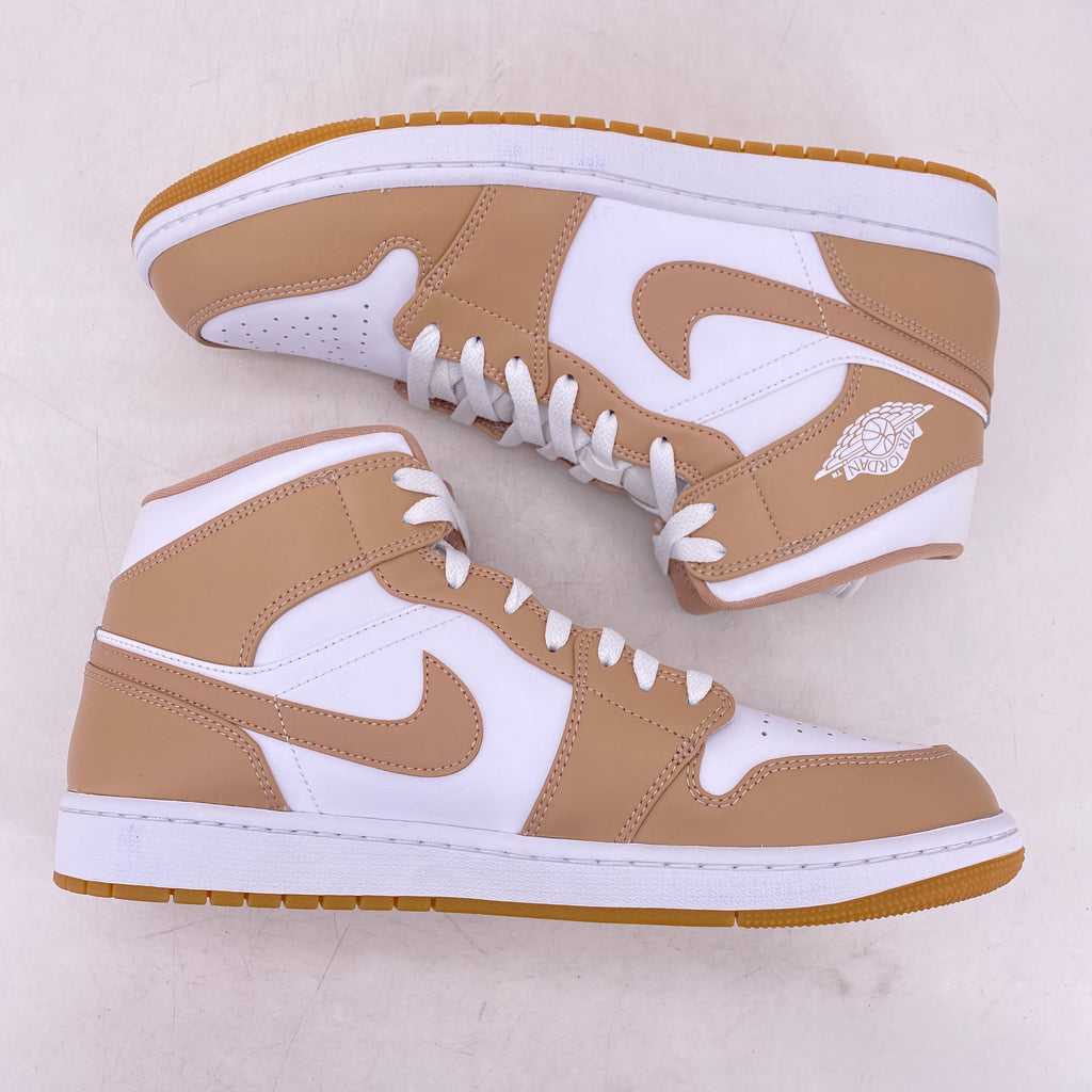 Air Jordan 1 Mid "Tan Gum" 2021 New Size 13