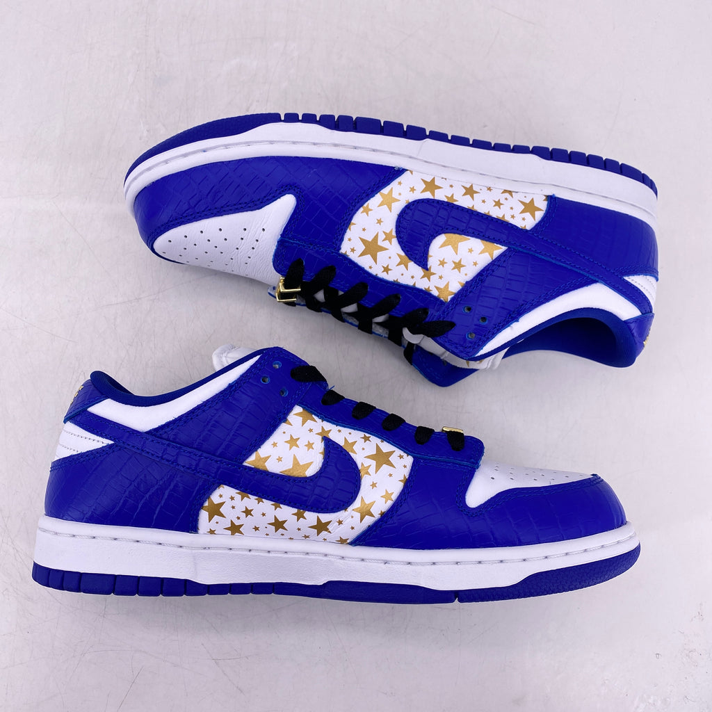 Nike SB Dunk Low "Supreme Blue Stars" 2021 Used Size 8