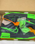 Nike Air Rubber Dunk / OW "Green Strike" 2020 New Size 9.5