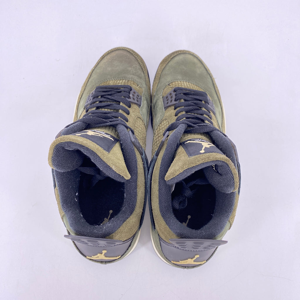 Air Jordan 4 Retro "Medium Olive" 2023 Used Size 13