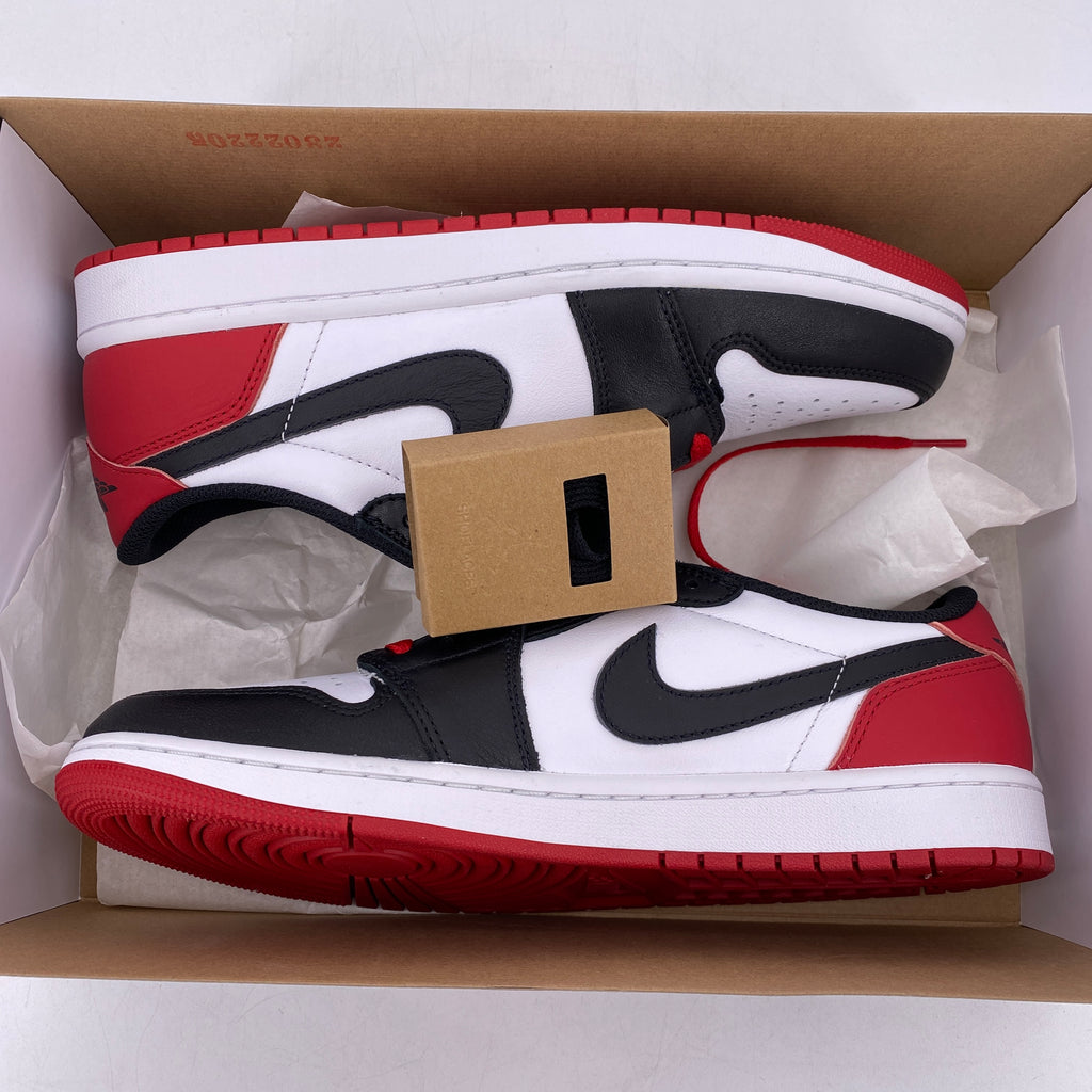 Air Jordan 1 Retro Low "Black Toe" 2023 New Size 10
