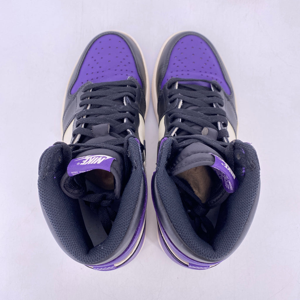 Air Jordan 1 Retro High OG "Court Purple" 2018 Used Size 8.5