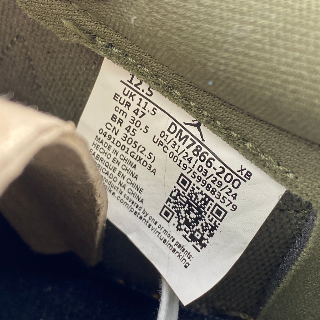 Air Jordan 1 Low OG SP "Travis Scott Medium Olive" 2024 New Size 12.5