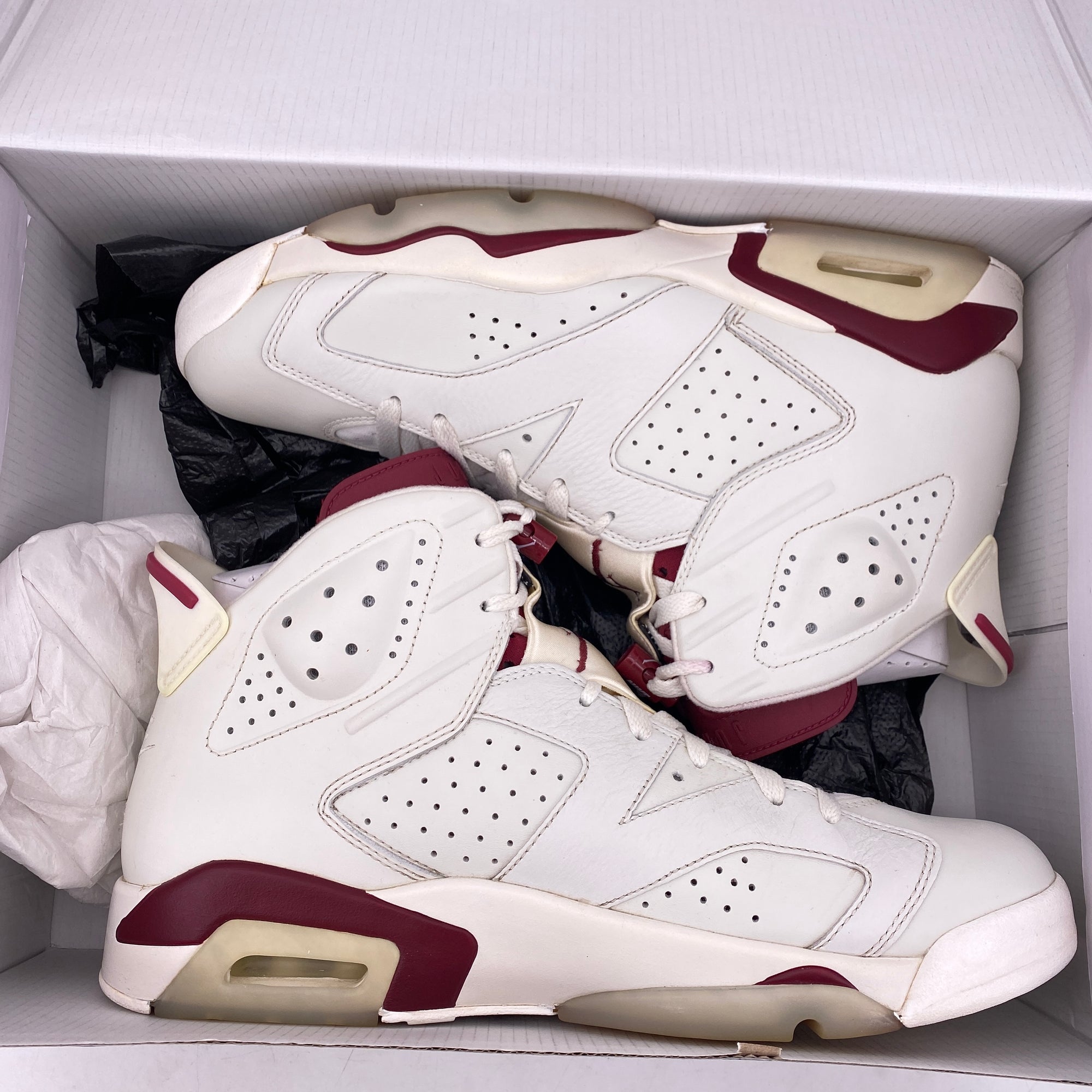 Air Jordan 6 Retro &quot;Maroon&quot; 2016 Used Size 12