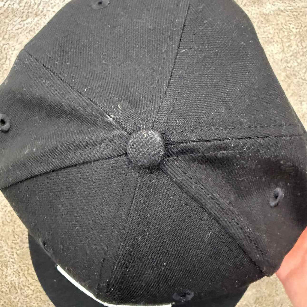 Ay El Ay En Fitted Hat "RAIDERS" New Black Size 7 5/8