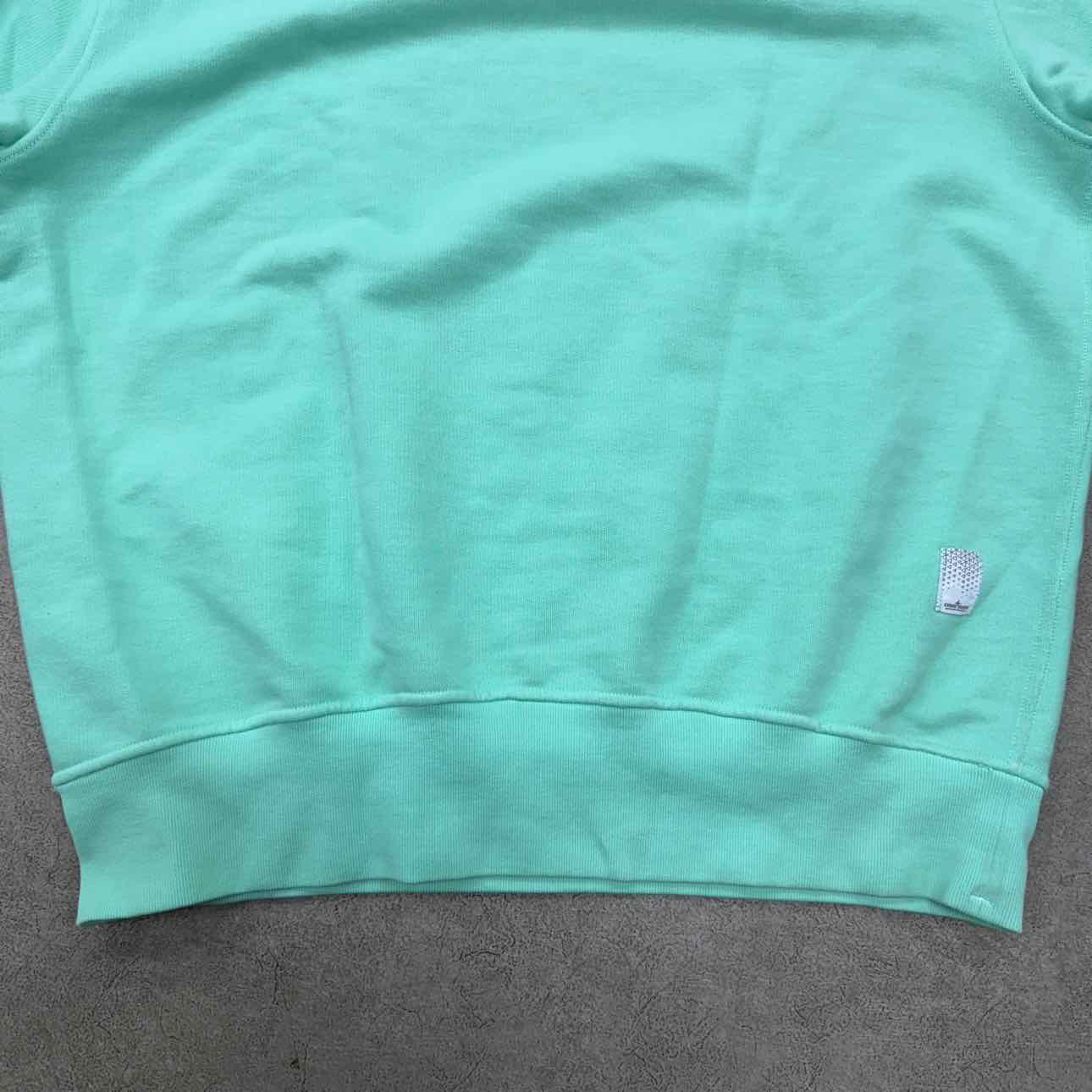 Stone Island Crewneck Sweater &quot;SHADOW PROJECT&quot; Aqua Used Size XL