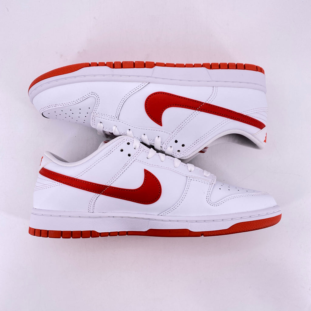 Nike Dunk Low "White Picante Red" 2023 New Size 10.5