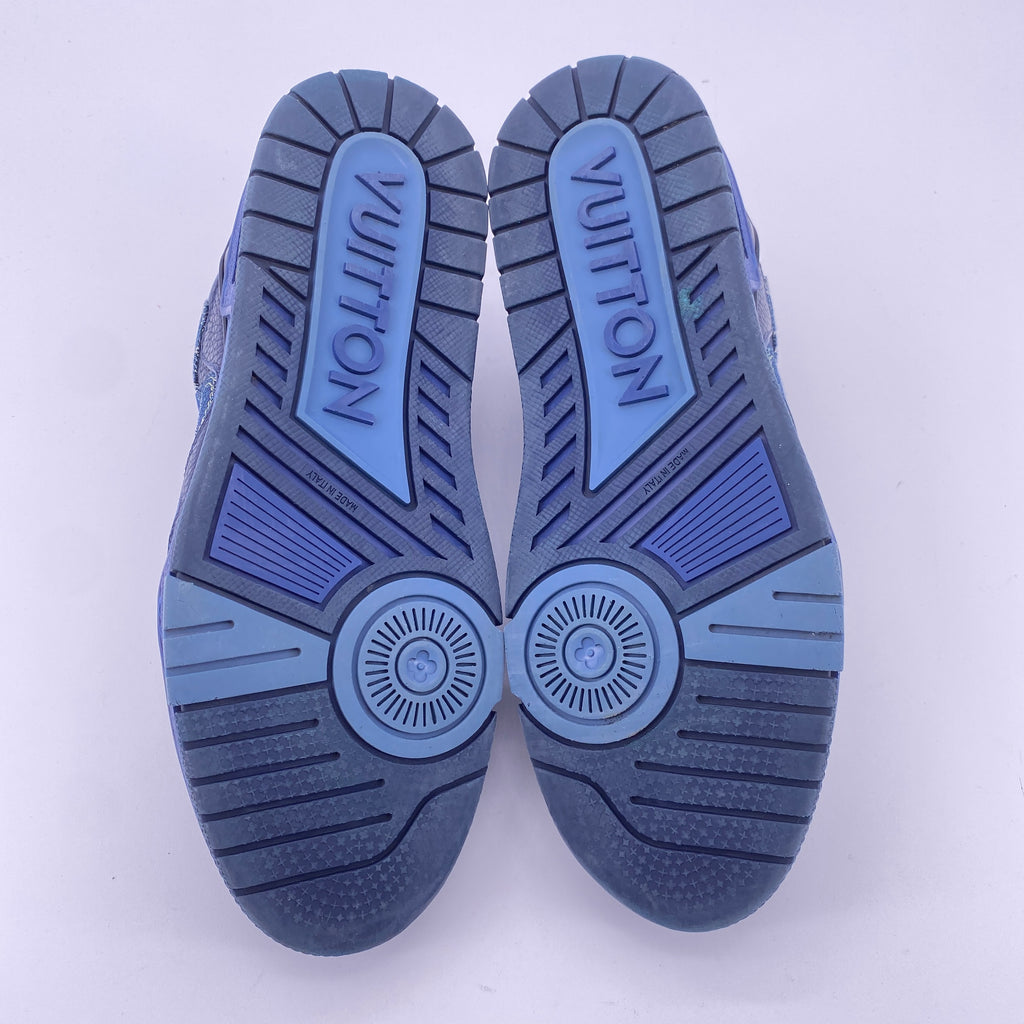 Louis Vuitton Trainer "Nigo Denim" 2021 Used Size 7.5LV
