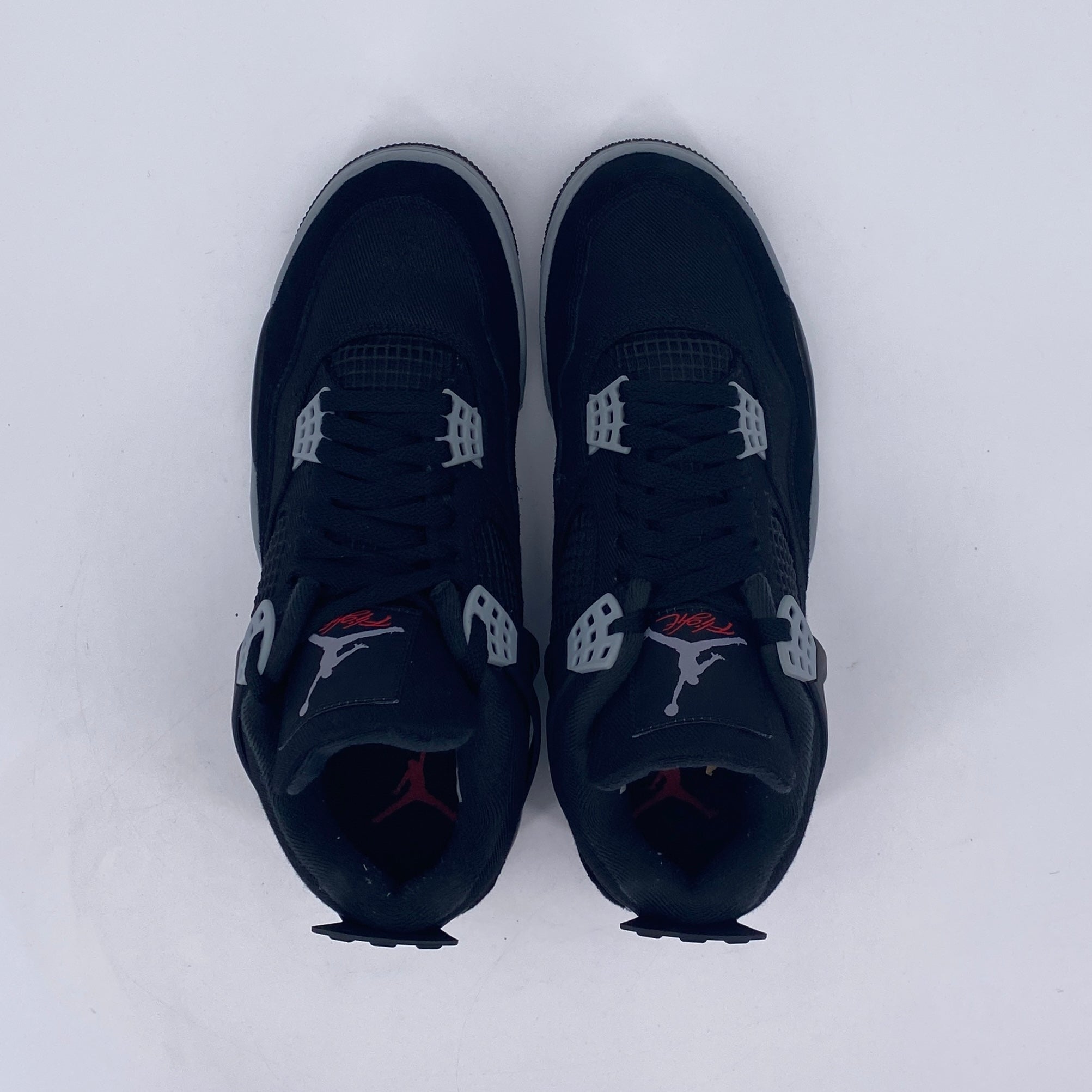 Air Jordan 4 Retro &quot;Black Canvas&quot; 2022 Used Size 10