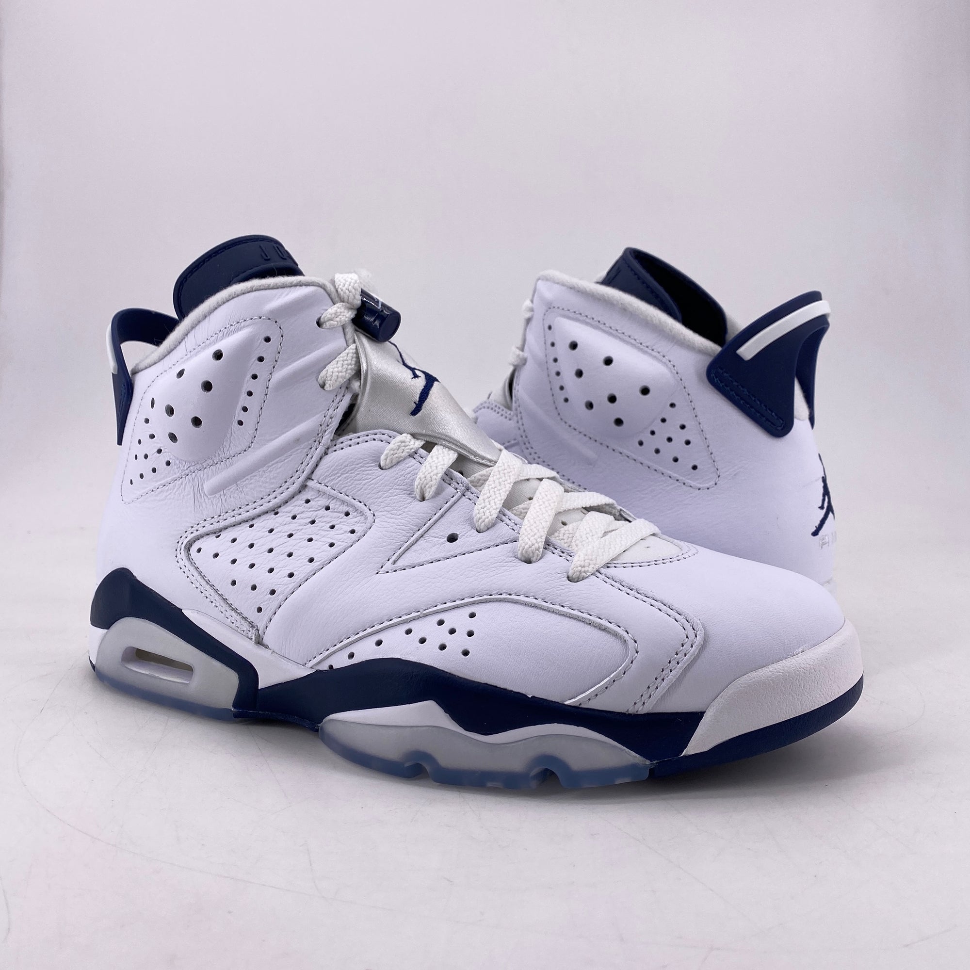 Air Jordan 6 Retro &quot;Midnight Navy&quot; 2022 New Size 8.5