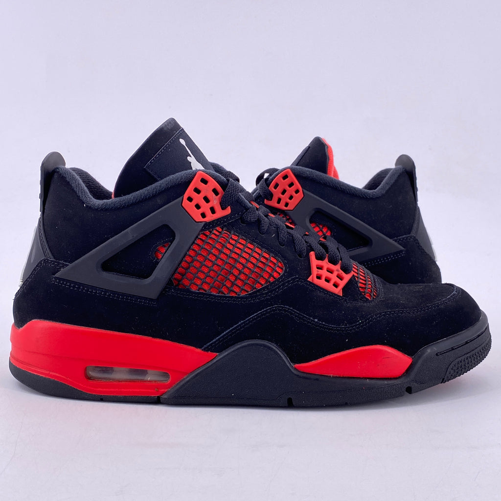 Air Jordan 4 Retro "Red Thunder" 2022 Used Size 10