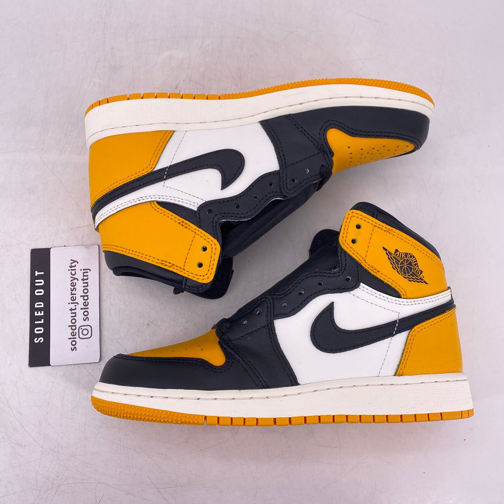 Air Jordan (GS) 1 Retro High OG "Taxi" 2022 New Size 4.5Y
