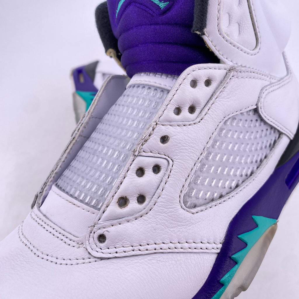 Air Jordan 5 Retro "Grape Fresh Prince" 2018 Used Size 8