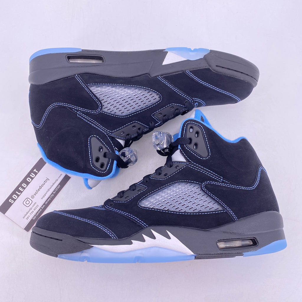 Air Jordan 5 Retro "Black University Blue" 2026 New Size 9.5