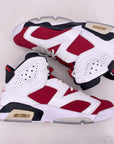 Air Jordan 6 Retro "Carmine" 2021 Used Size 9.5