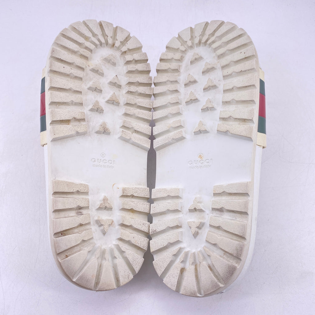 Gucci Slide "Red Green Stripe"  Used Size 9G