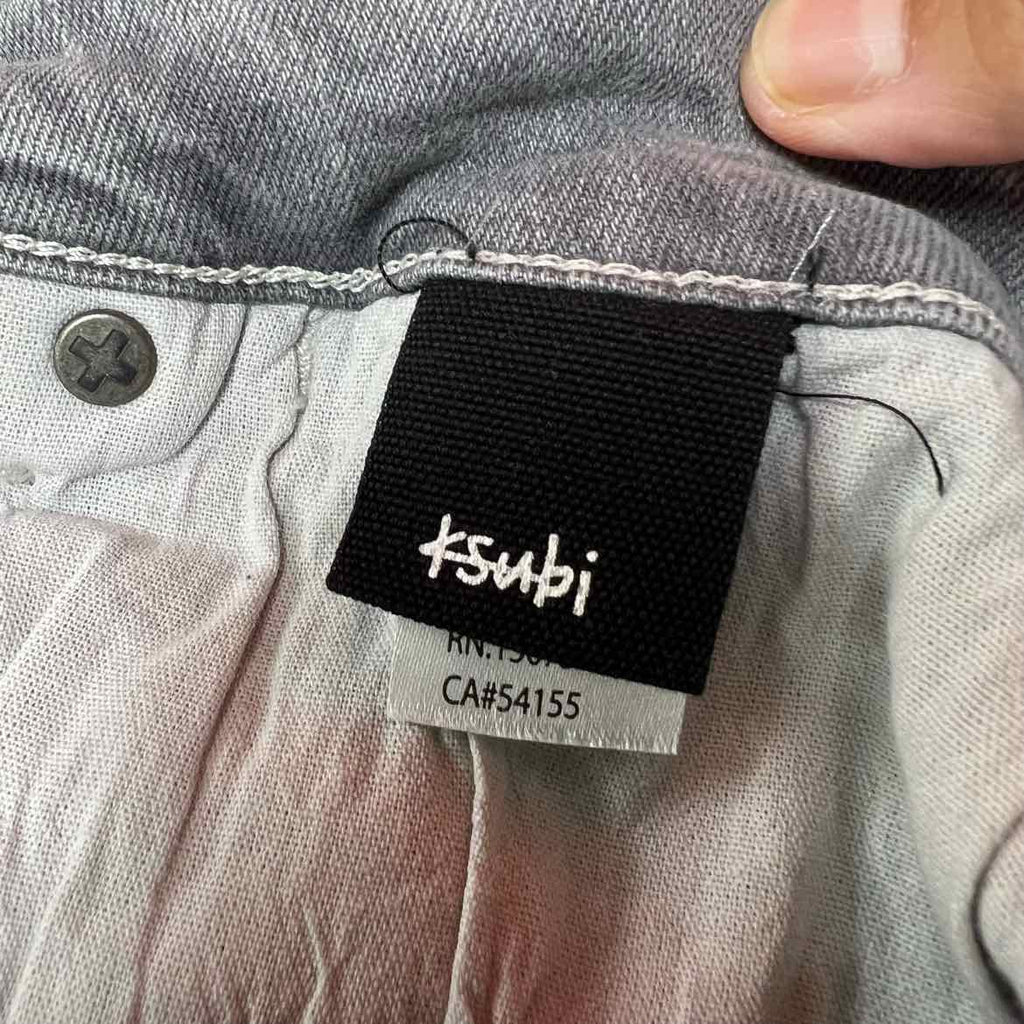 KSUBI Jeans "VAN WINKLE THRIFTED" Grey Used Size 33