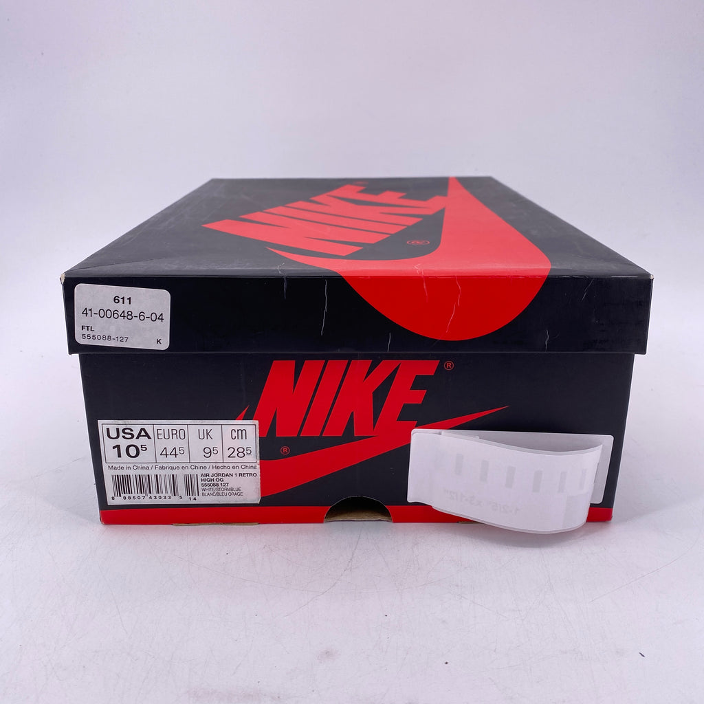 Air Jordan 1 Retro High OG "Storm Blue" 2016 Used Size 10.5
