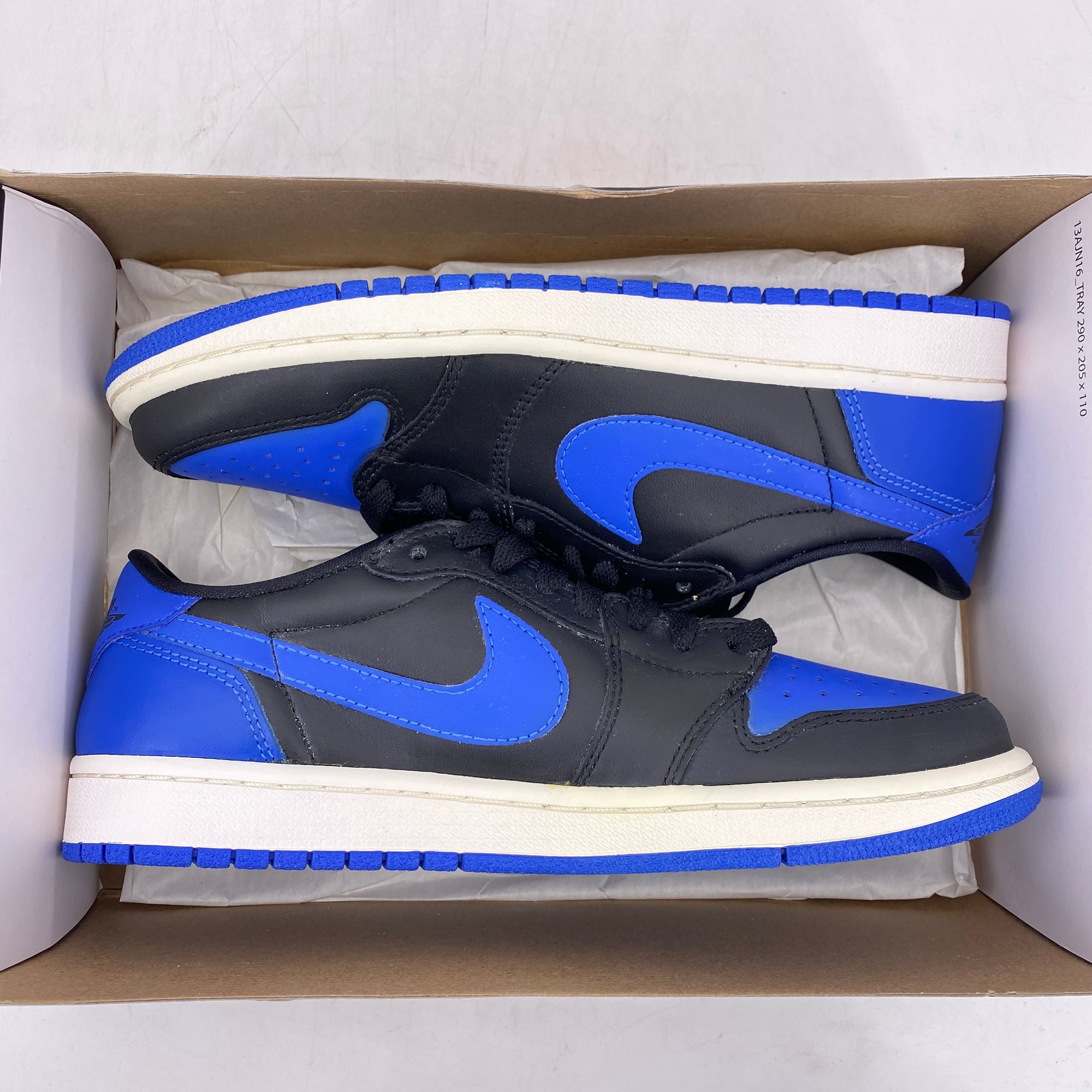 Air Jordan 1 Retro Low &quot;Royal&quot; 2015 New Size 7.5