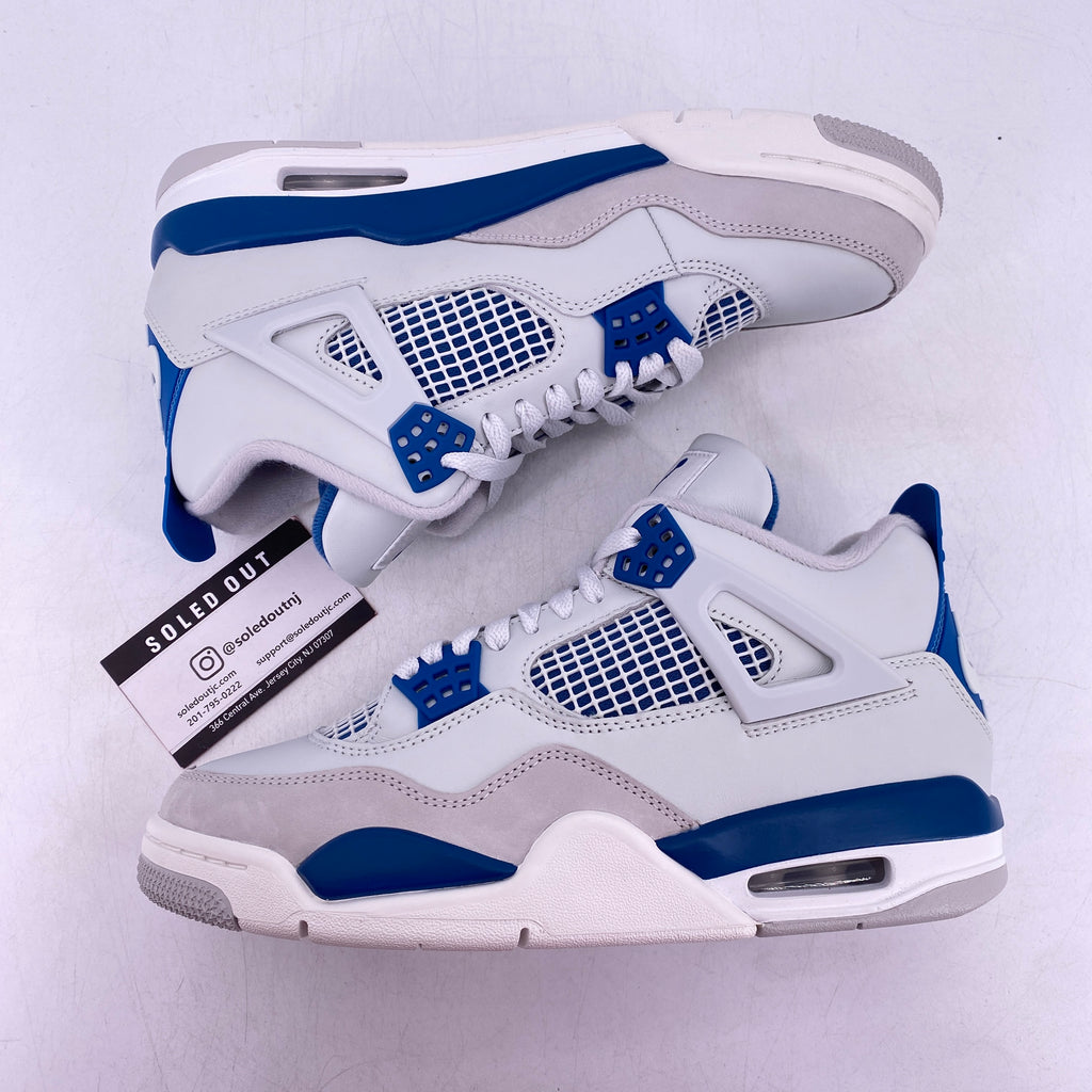 Air Jordan 4 Retro "Military Blue" 2024 New Size 7
