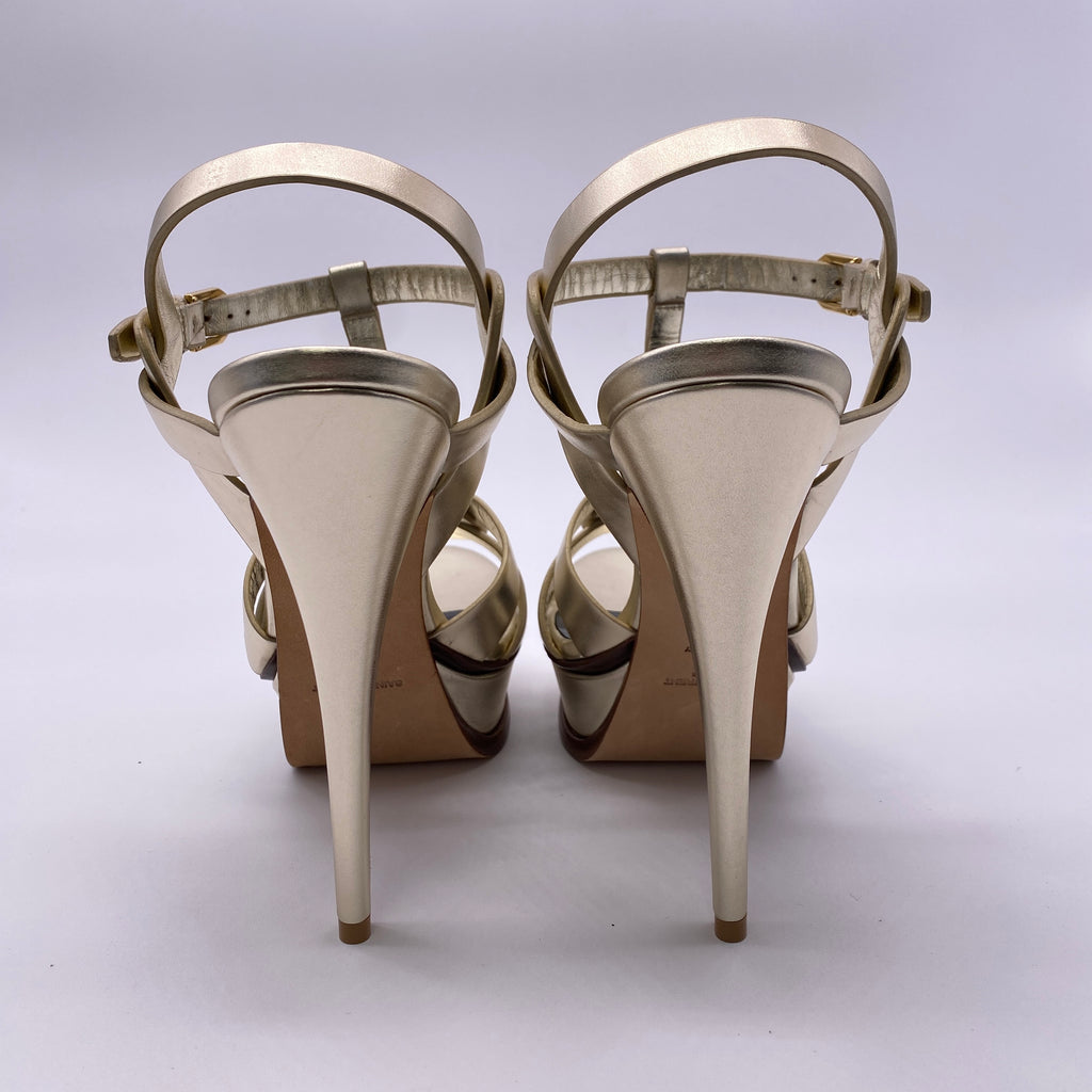 Saint Laurent Tribute "105 Ysl Heels"  New Size 38.5