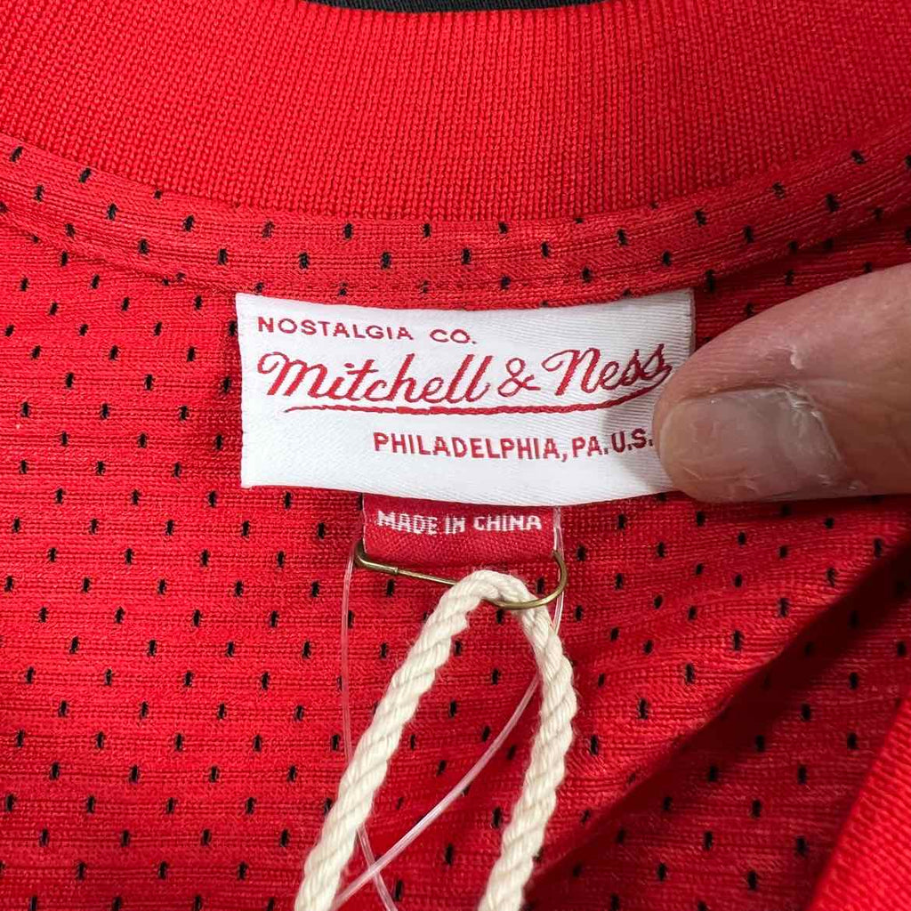 Mitchell & Ness Jersey "JORDAN" Red New Size 2XL